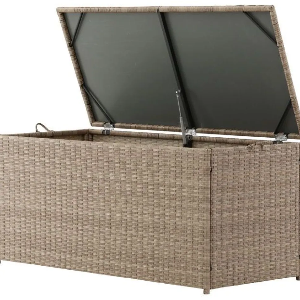 Pehmustelaatikko Venture Home London, 60x130cm, harmaa