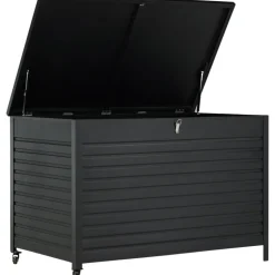 Pehmustelaatikko Venture Home Tiana, 150x100cm, musta