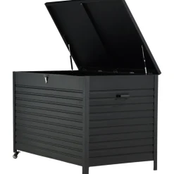 Pehmustelaatikko Venture Home Tiana, 150x100cm, musta