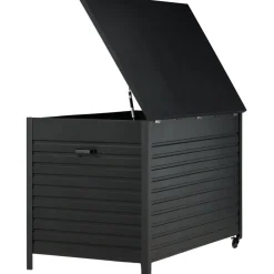 Pehmustelaatikko Venture Home Tiana, 150x100cm, musta