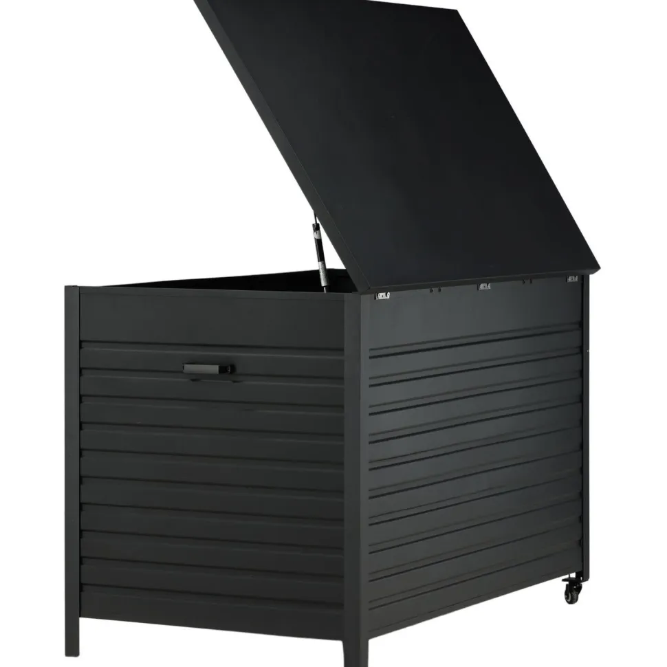 Pehmustelaatikko Venture Home Tiana, 150x100cm, musta
