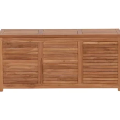 Pehmustelaatikko Venture Home Trento 2, 50x130x60cm, luonnollinen tiikki