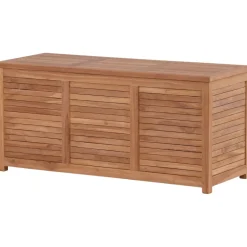 Pehmustelaatikko Venture Home Trento 2, 50x130x60cm, luonnollinen tiikki