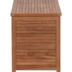 Pehmustelaatikko Venture Home Trento 2, 50x130x60cm, luonnollinen tiikki