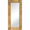 Peili kiinteä mangopuu 50x110 cm