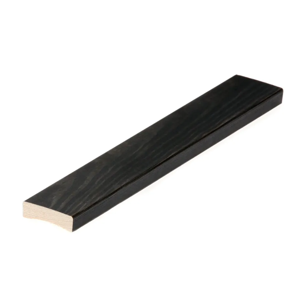 Peitelista Cent 12x42x2200 mm kuusi hiilenmusta saunasuojattu