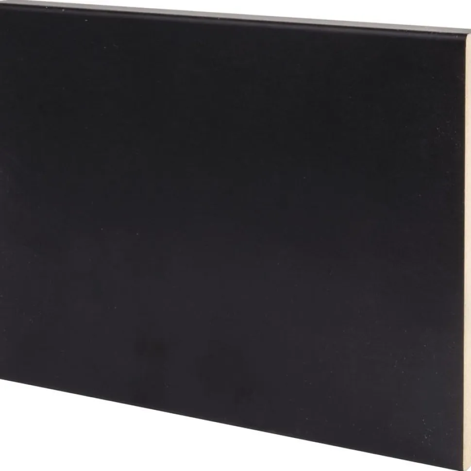 Peitelista Maler Aava 12x120x3300mm MDF musta