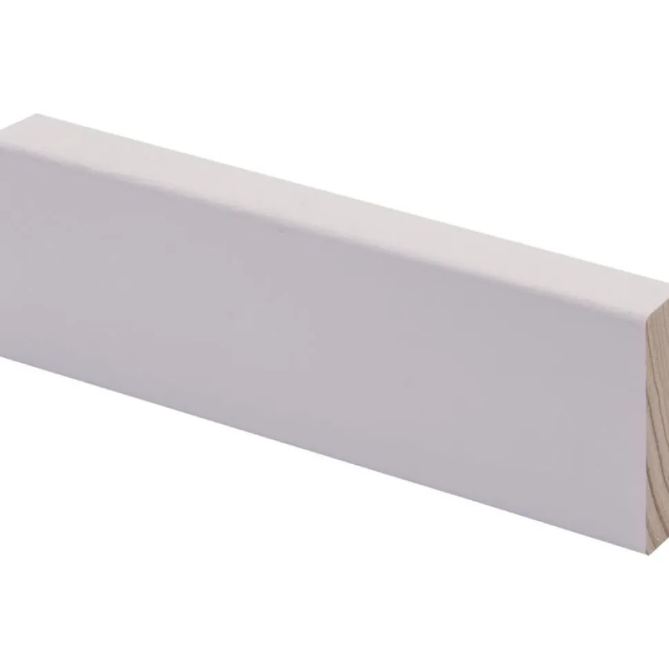 Peitelista Maler Aava 12x42x2200mm mänty lumi