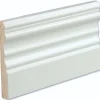 Peitelista/jalkalista Siparila Kinos 15x120x3600 mm puhtaanvalkoinen 5 kpl/pak