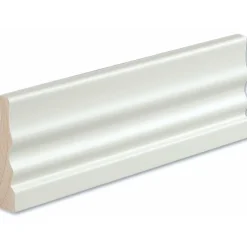 Peitelista/jalkalista Siparila Kinos 15x90x3600 mm puhtaanvalkoinen 5 kpl/pak