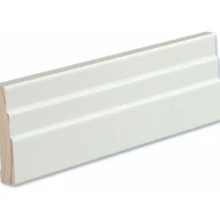 Peitelista/jalkalista Siparila Vana 15x70x3600 mm puhtaanvalkoinen 5 kpl/pak