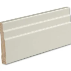 Peitelista/jalkalista Siparila Vana 15x90x3600 mm puhtaanvalkoinen 5 kpl/pak