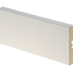 Peitelista Maler Aava sileä 12x70x2200mm MDF valkoinen