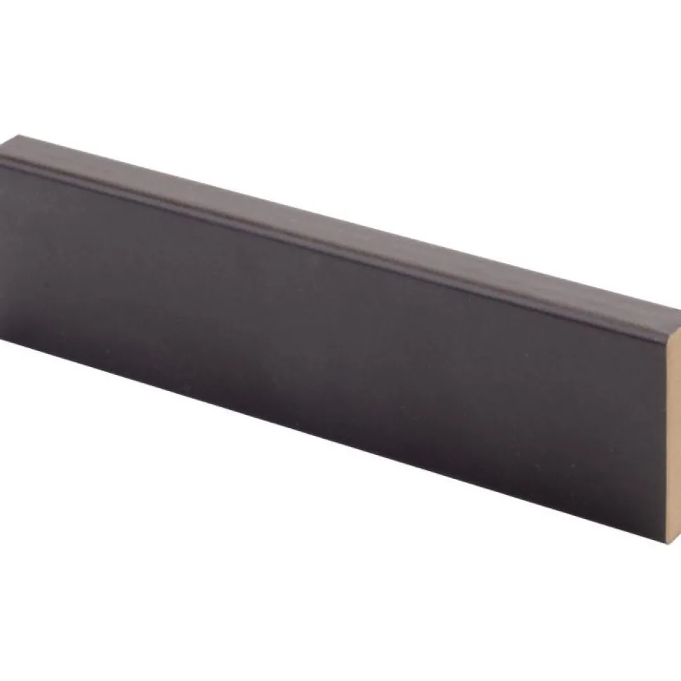 Peitelista Maler Aava 12x42x3300mm MDF tumma ruskea