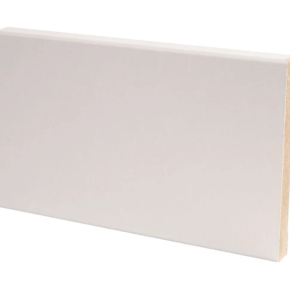 Peitelista Maler Aava 12x92x3660mm MDF valkoinen