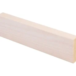 Peitelista Maler Aava 12x42x2200mm mänty valkolakattu