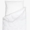 Peitto ja tyyny Lennol Unette Luxus 150x200 cm 50x60 cm untuvamainen valkoinen