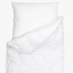 Peitto ja tyyny Lennol Unette Luxus 150x200 cm 50x60 cm untuvamainen valkoinen