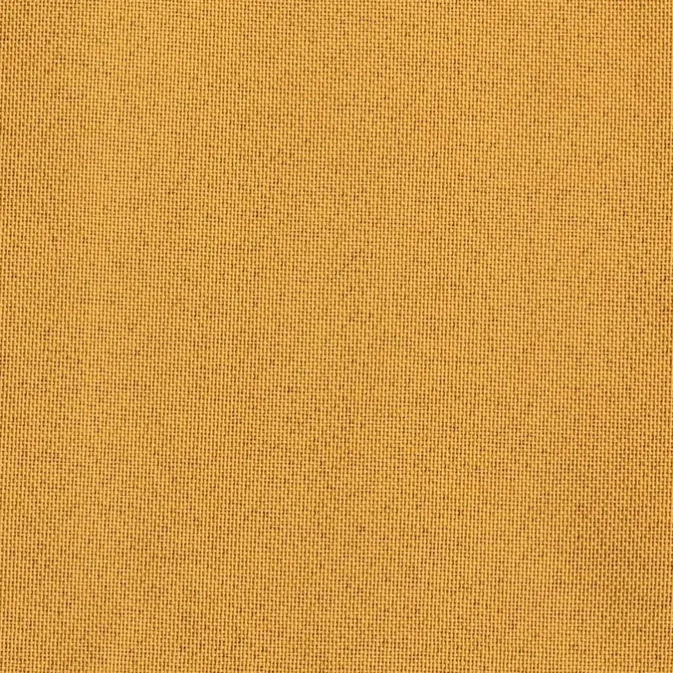 Pellavamainen pimennysverho koukuilla keltainen 290x245 cm