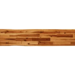 Penkki elävillä reunoilla 160 cm täysi akasiapuu (53295)
