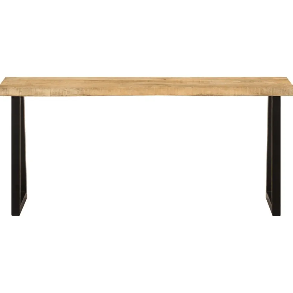 Penkki elävillä reunoilla 105 cm täysi mangopuu (72756)