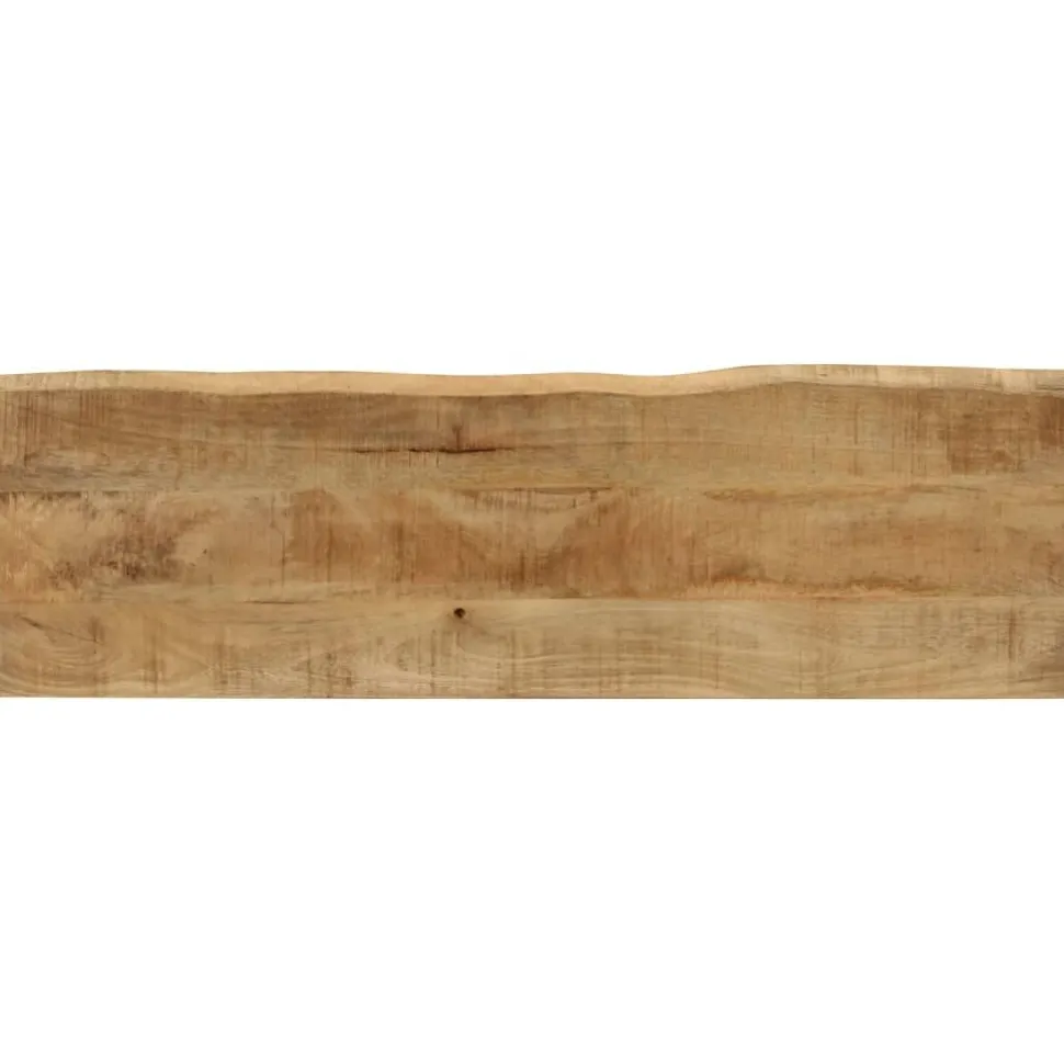 Penkki elävillä reunoilla 105 cm täysi mangopuu (72756)