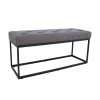 Penkki Home4You Brigite 100x35x47cm harmaa