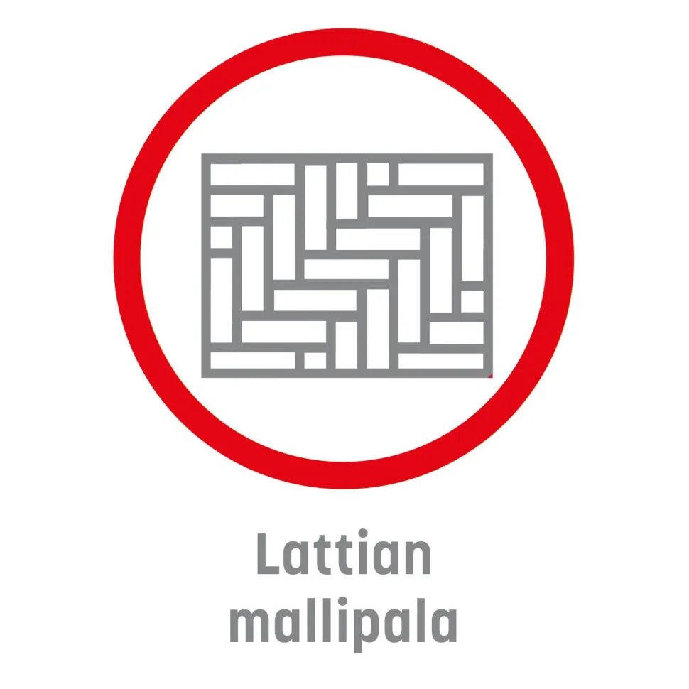 Pergo laminaatin/vinyylin mallipala