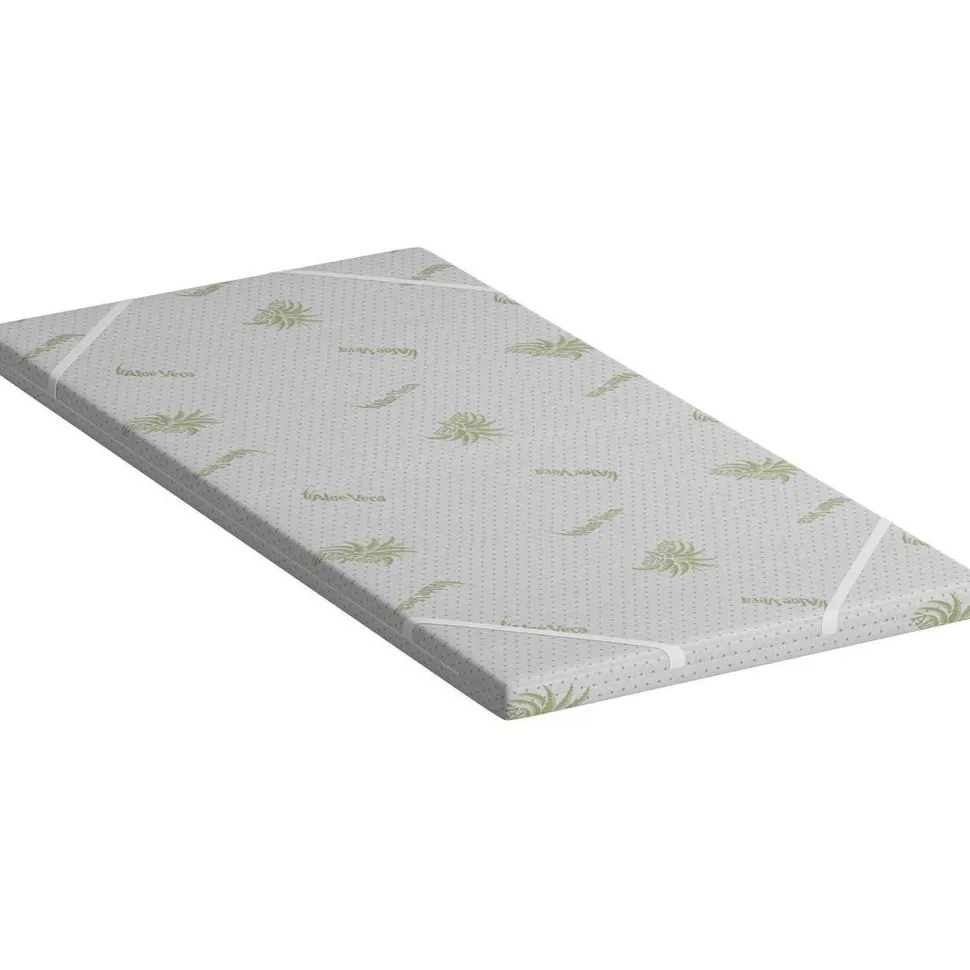 Petauspatja Linento Furniture Aloevera, valkoinen, eri kokoja