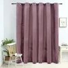 Pimennysverho metallirenkailla sametti pinkki 290x245 cm