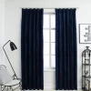 Pimennysverhot koukuilla 2kpl sametti 140x225cm