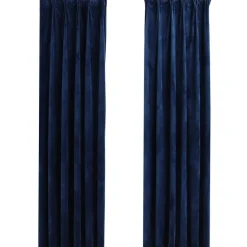 Pimennysverhot koukuilla 2kpl sametti 140x245cm