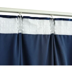 Pimennysverhot koukuilla 2kpl sametti 140x175cm