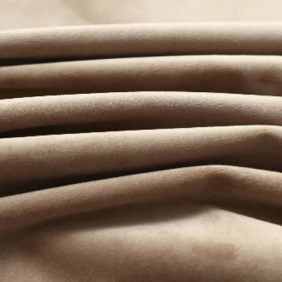 Pimennysverhot renkailla 2 kpl sametti beige 140x225 cm