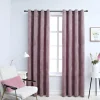 Pimennysverhot renkailla 2 kpl sametti pinkki 140x245 cm