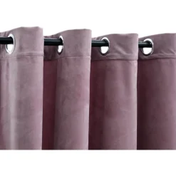 Pimennysverhot renkailla 2 kpl sametti pinkki 140x245 cm
