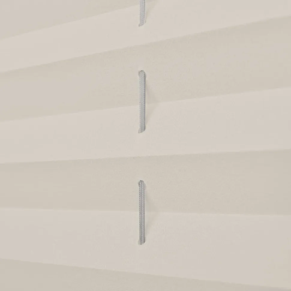 Plisse kaihdin, kermanvalkoinen, eri kokoja