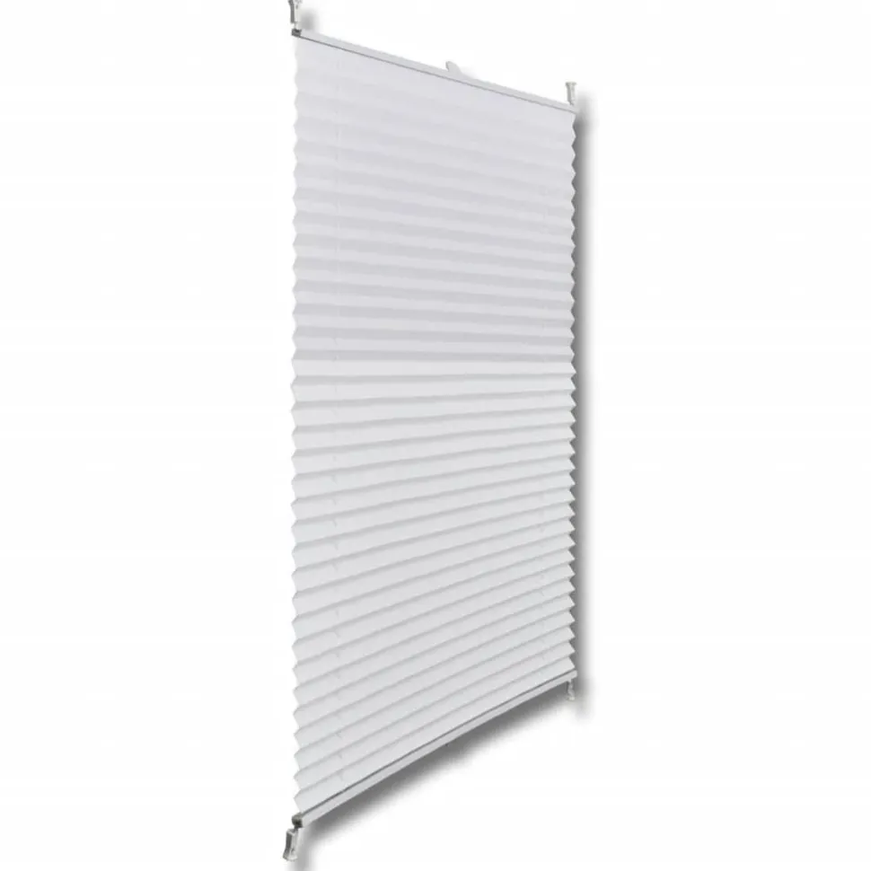 Plisse Kaihdin 50x100cm Laskosverhot valkoinen