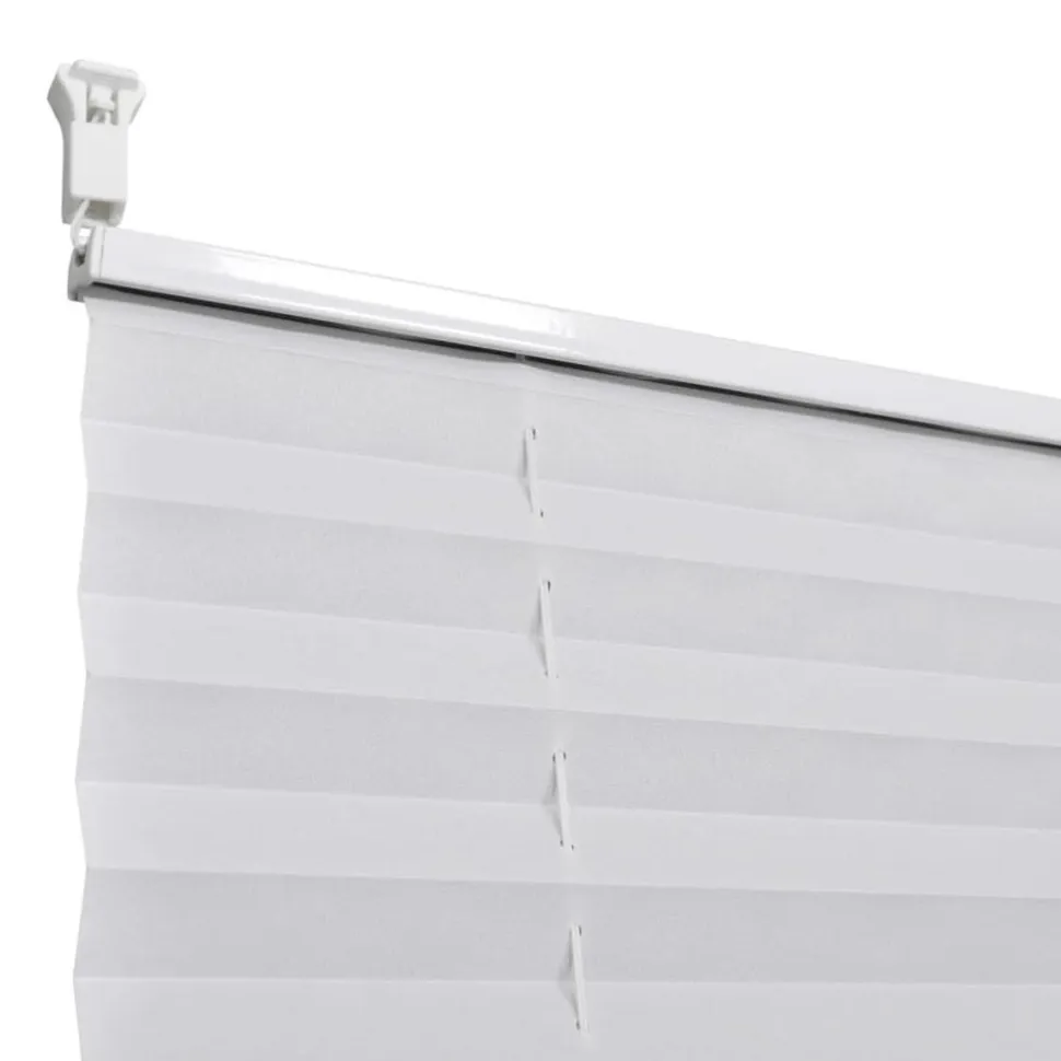 Plisse Kaihdin 50x100cm Laskosverhot valkoinen