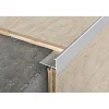 Porraskulmalista Progress Profiles Protermstep ALL 12,5mm 2,7m anodisoitu alumiini