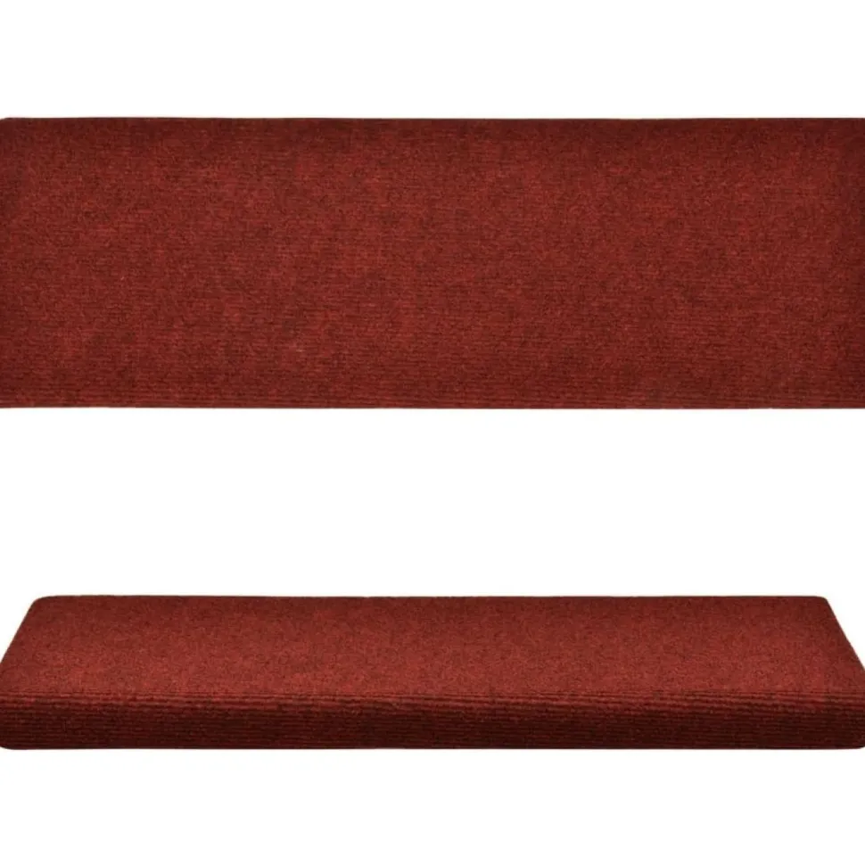 Porrasmatot 15kpl 65x21cm neulahuopa vaaleanharmaa