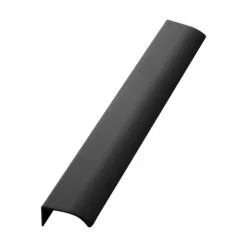 Profiilivedin Beslag Design Edge Straight 350x18x41 mm musta
