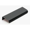 Profiilivedin Beslag Design Lip 120x12x39 mm mattamusta