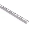 Päätelista Maler 10mm laatoille H10x23x2500mm alumiini hopea anodisoitu