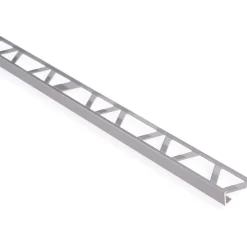 Päätelista Maler 8mm laatoille H8x20x2500mm alumiini hopea anodisoitu