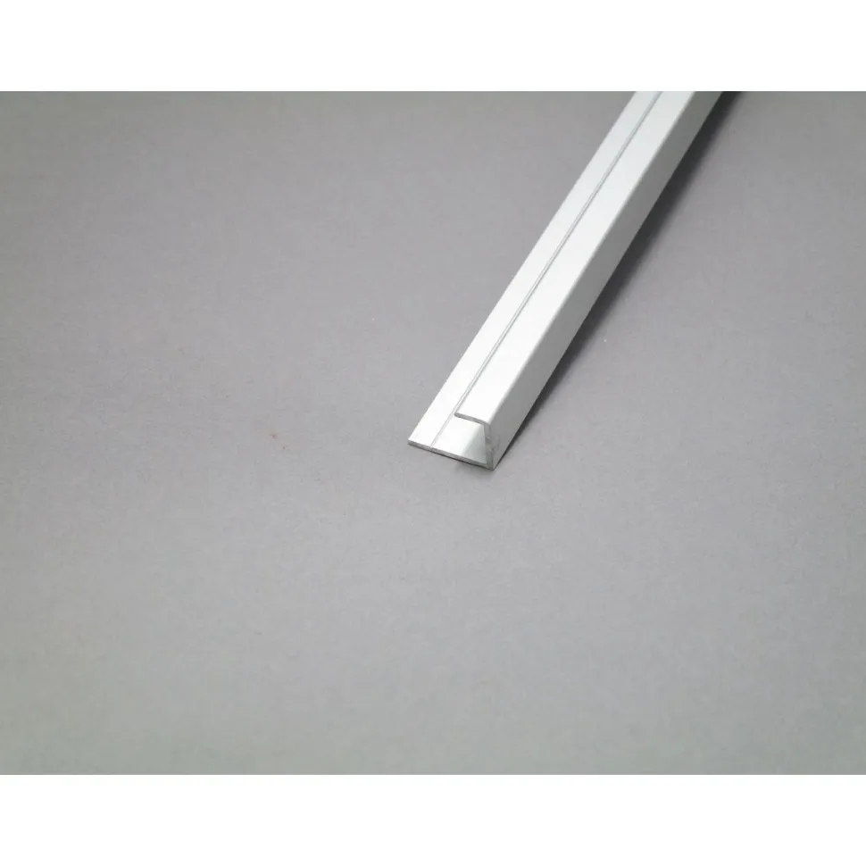Päätylista (U) Berry Alloc Wall&Water 2,4 m alumiini