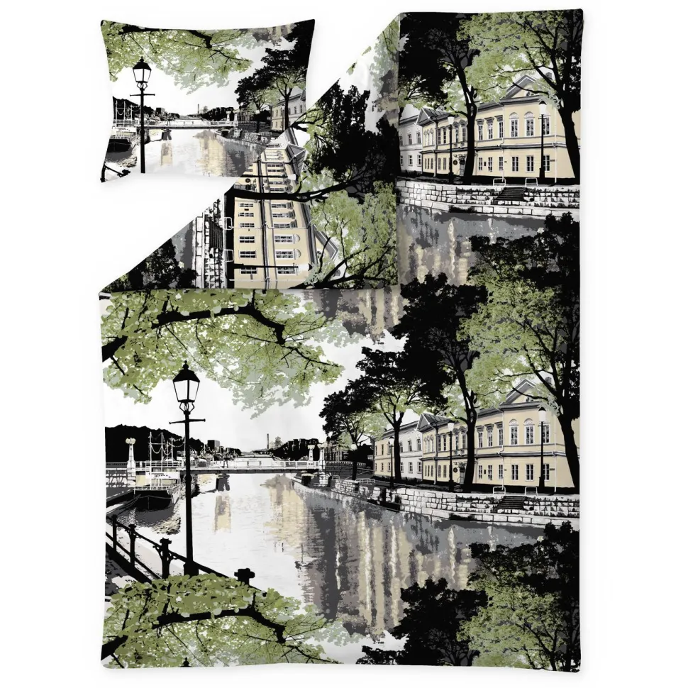 Pussilakanasetti Vallila Aurajoki, 150x210cm