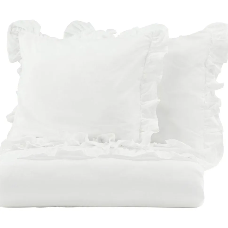 Pussilakanasetti Venture Home Levi, 240x220cm, valkoinen