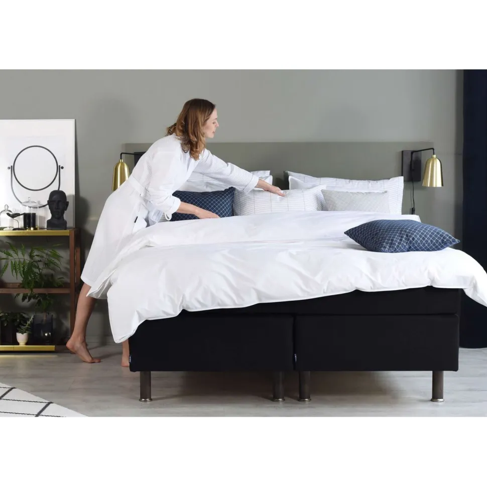 Pussilakanasetti Familon Tupla Percale 230x220cm valkoinen