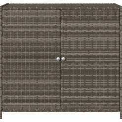 Puutarhan säilytyskaappi harmaa 83x45x76 cm polyrottinki